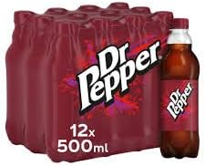 Dr Pepper 500ML x 12