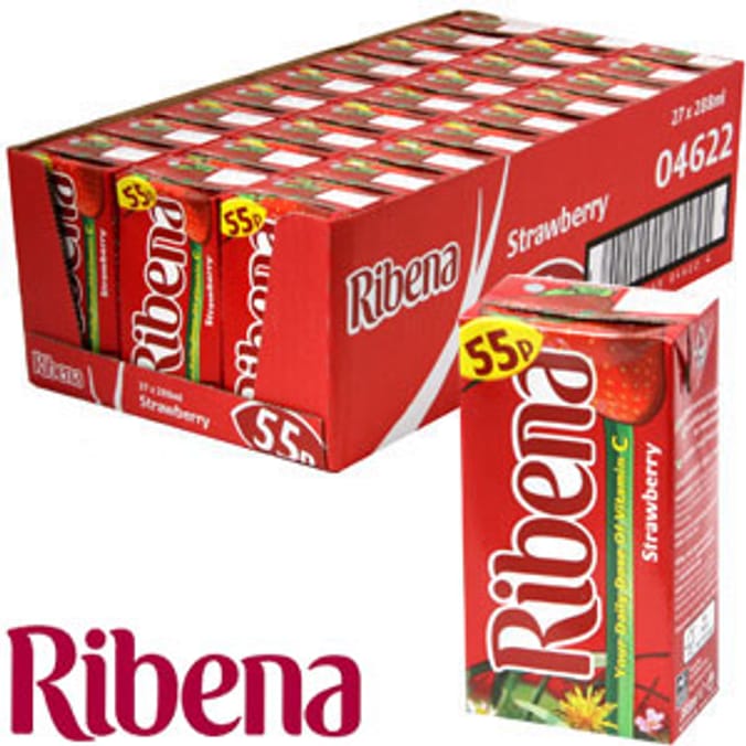 Ribena 288 ml Carton x 27